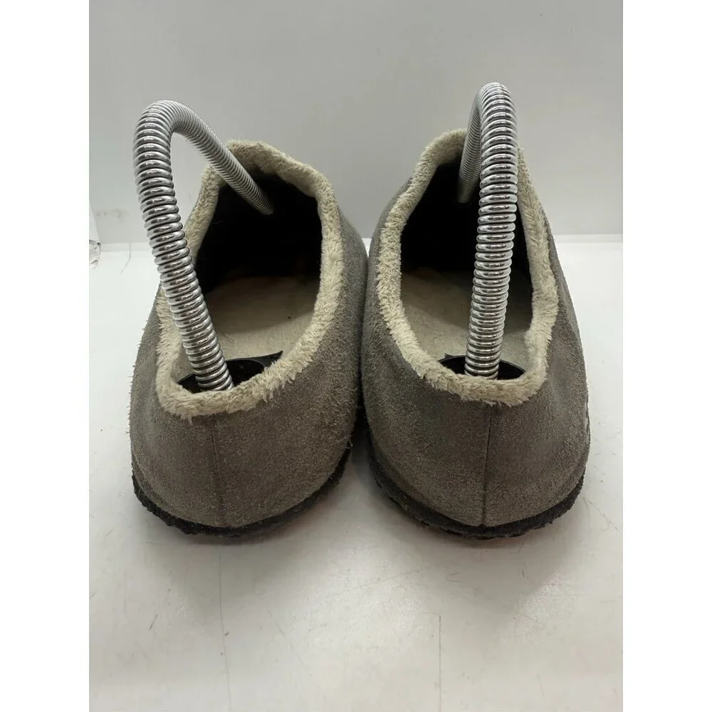 Sorel Kids Youth Size 5 Gray Falcon Ridge Sherpa Lined Slippers NY3926-052